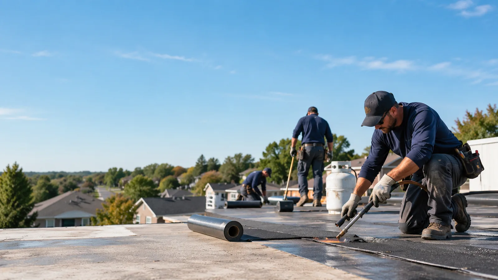 Flat Roof Leak Repair providers in Thurston, OH